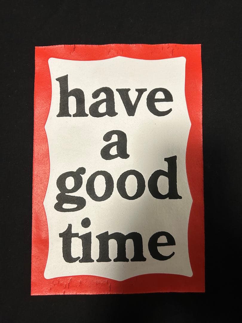 have a good time Tシャツ 黒 Sサイズ