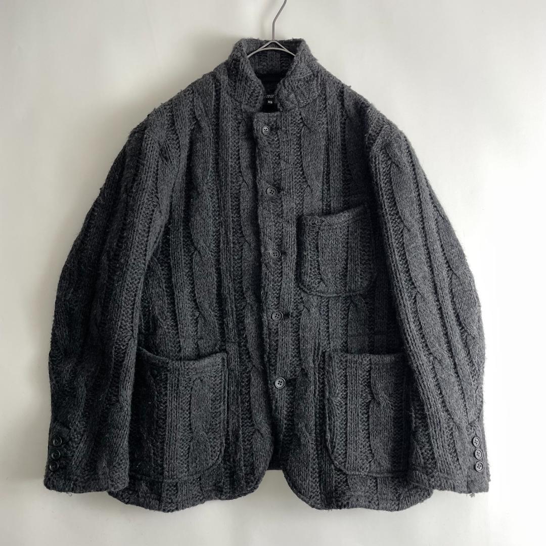 ENGINEERED GARMENTS (jb)ケーブルニットジャケット ウール