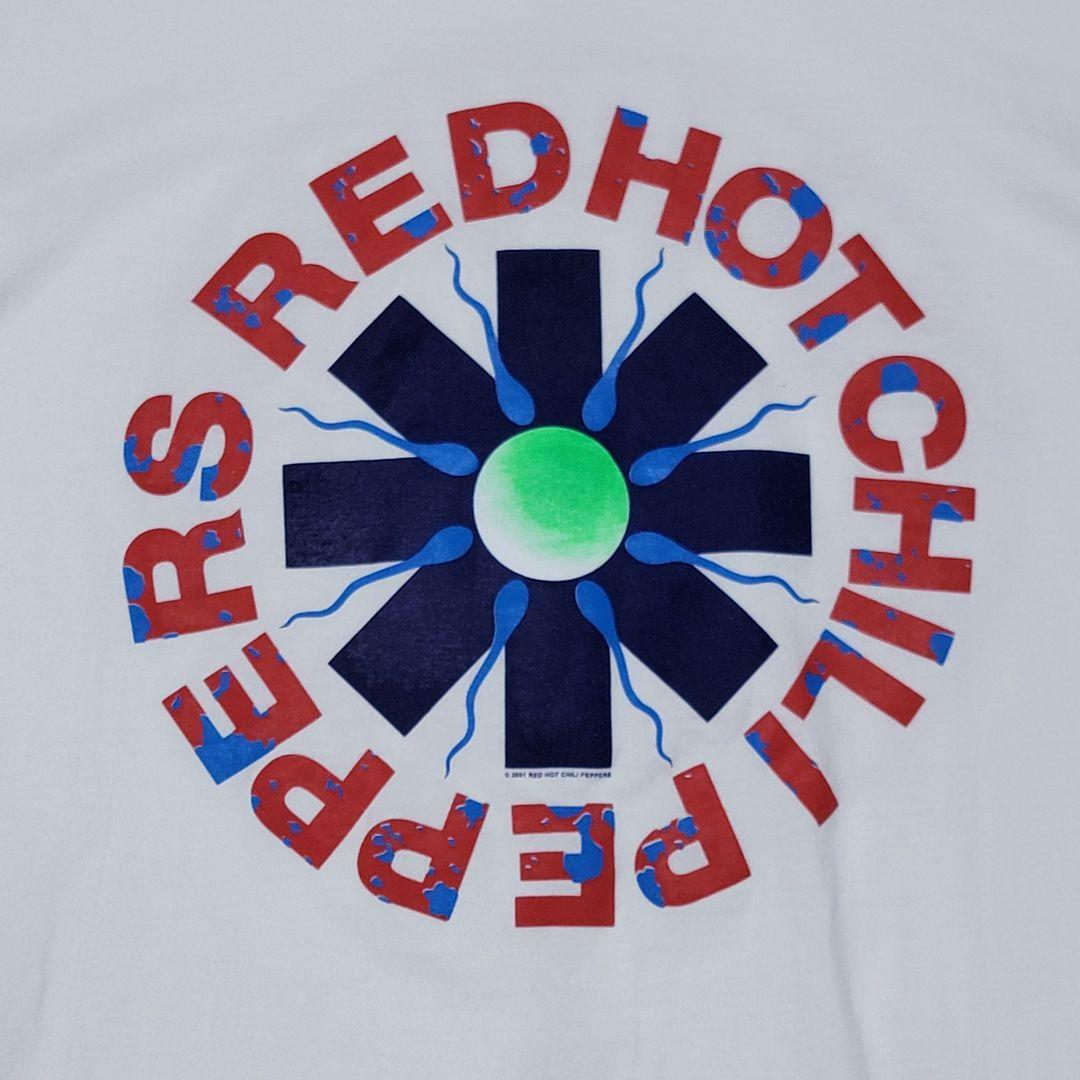 【レッドホットチリペッパーズ】RHCP　レッチリ　プリント　Tシャツ　XL