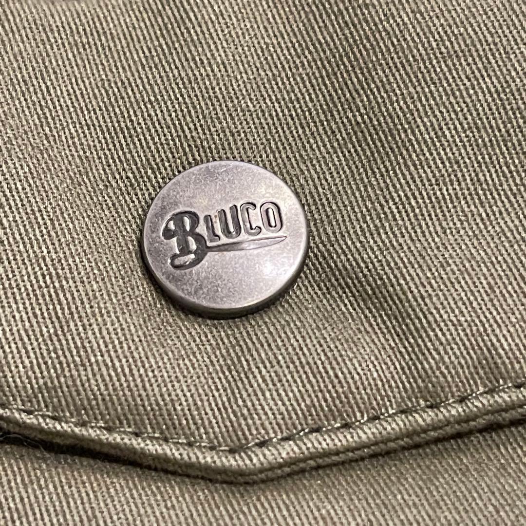 BLUCO ブルコ　ベスト　カーキ色　サイズ　S