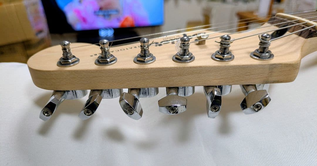 B*B様 Squier Stratocaster ケース付き、アクセサリー