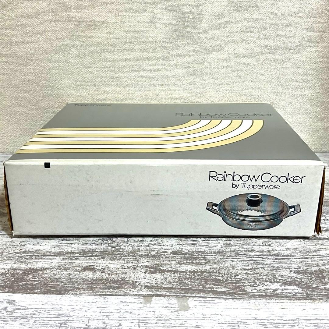 タッパーウェア レインボークッカー 26cm 浅鍋 両手新品 未開封
