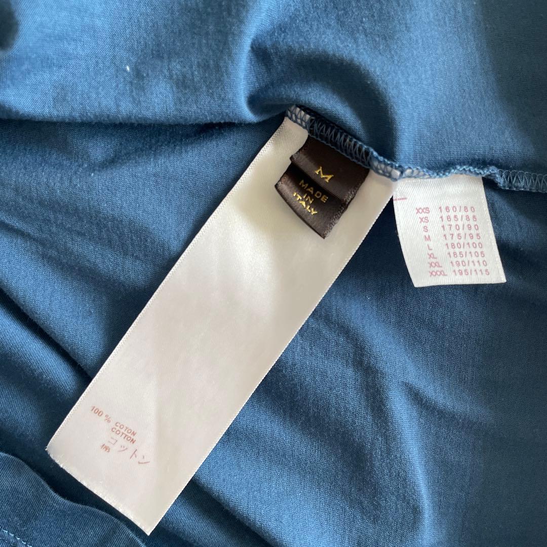 ルイヴィトン　Tシャツ　ロイヤルブルー　M