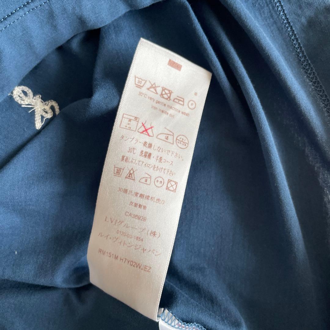 ルイヴィトン　Tシャツ　ロイヤルブルー　M