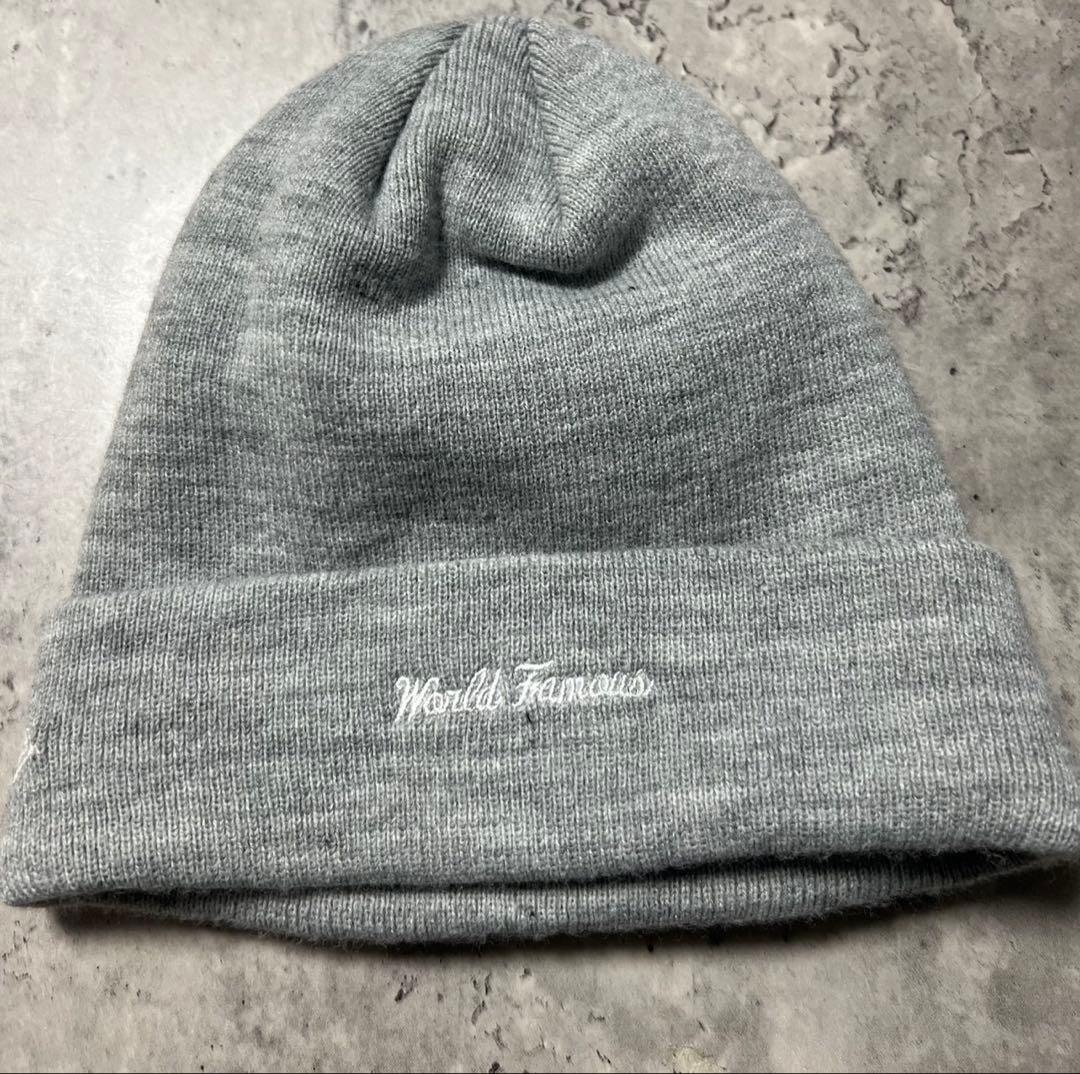Supreme ニット帽 グレー
