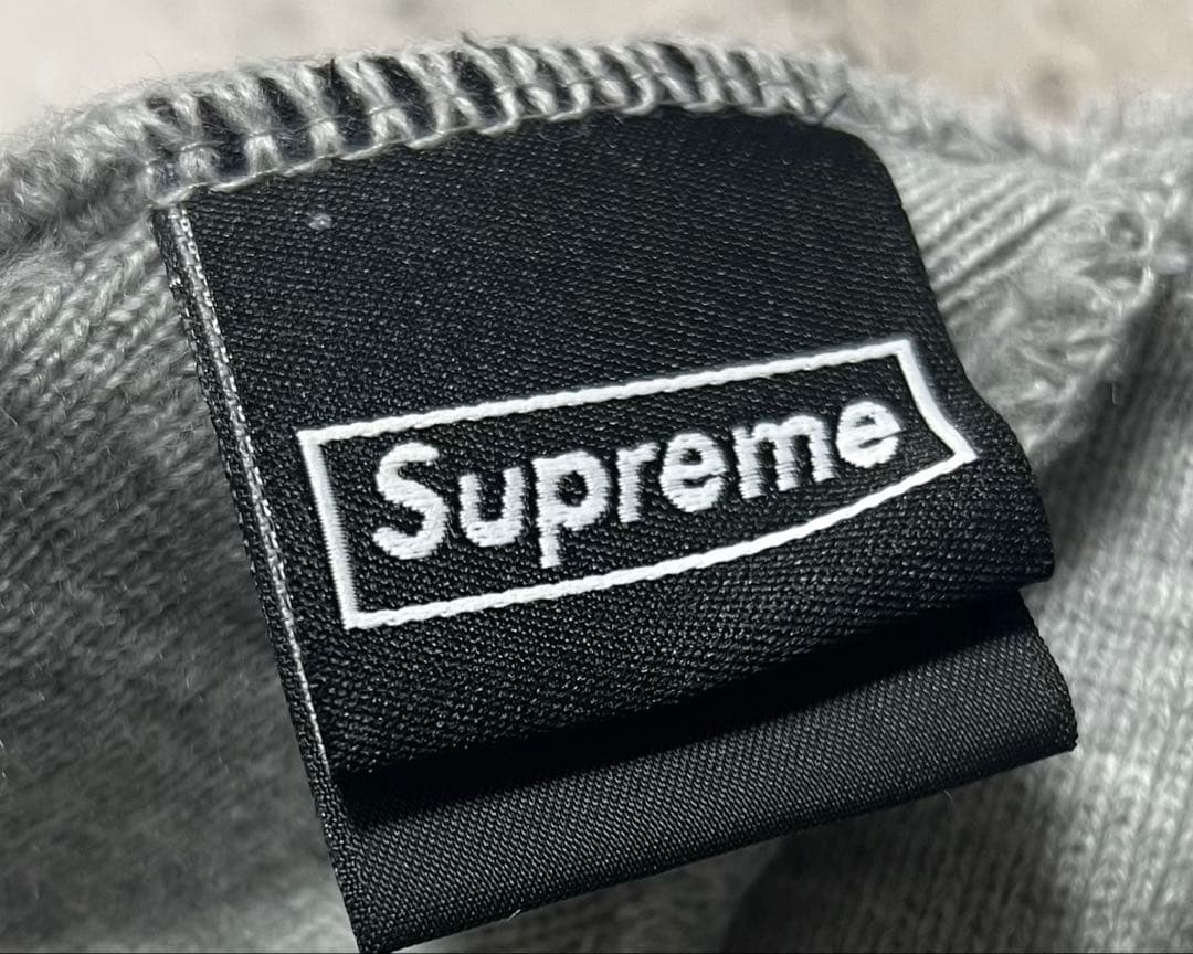 Supreme ニット帽 グレー