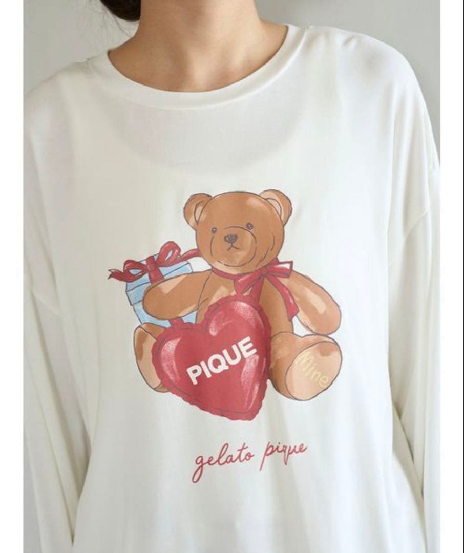 ＊未開封＊フェイバリット ワンポイント ロンT & ロングパンツ 上下セット
