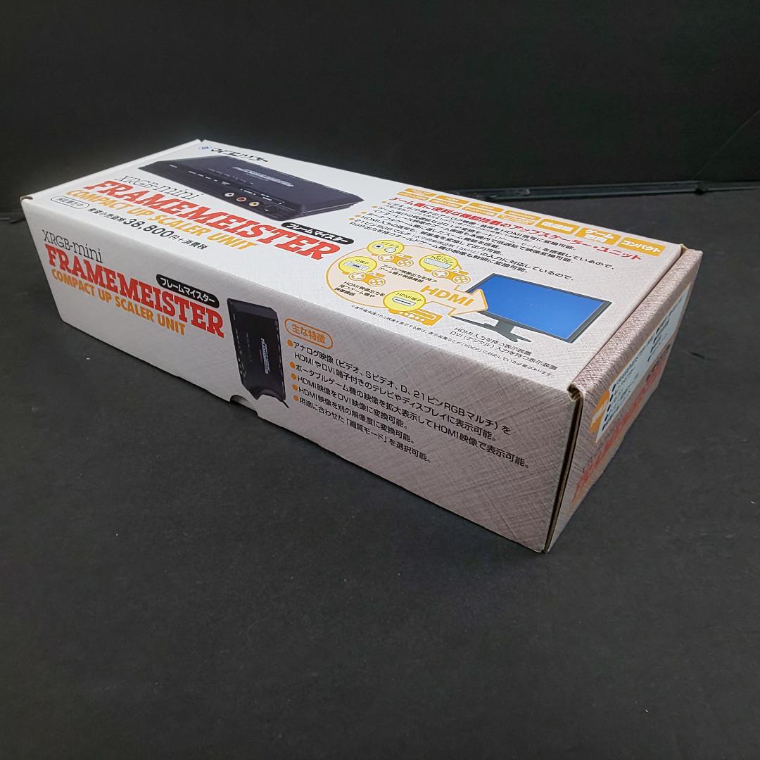中古 XRGB-mini フレームマイスター アップスケーラー・ユニット