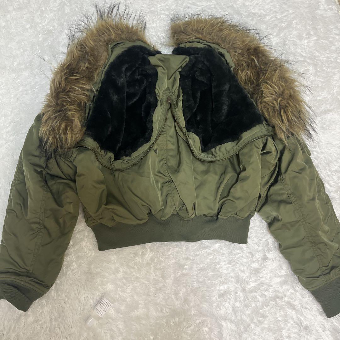 AZUL by moussy N-2B フライトジャケット 短丈 y2k 00s
