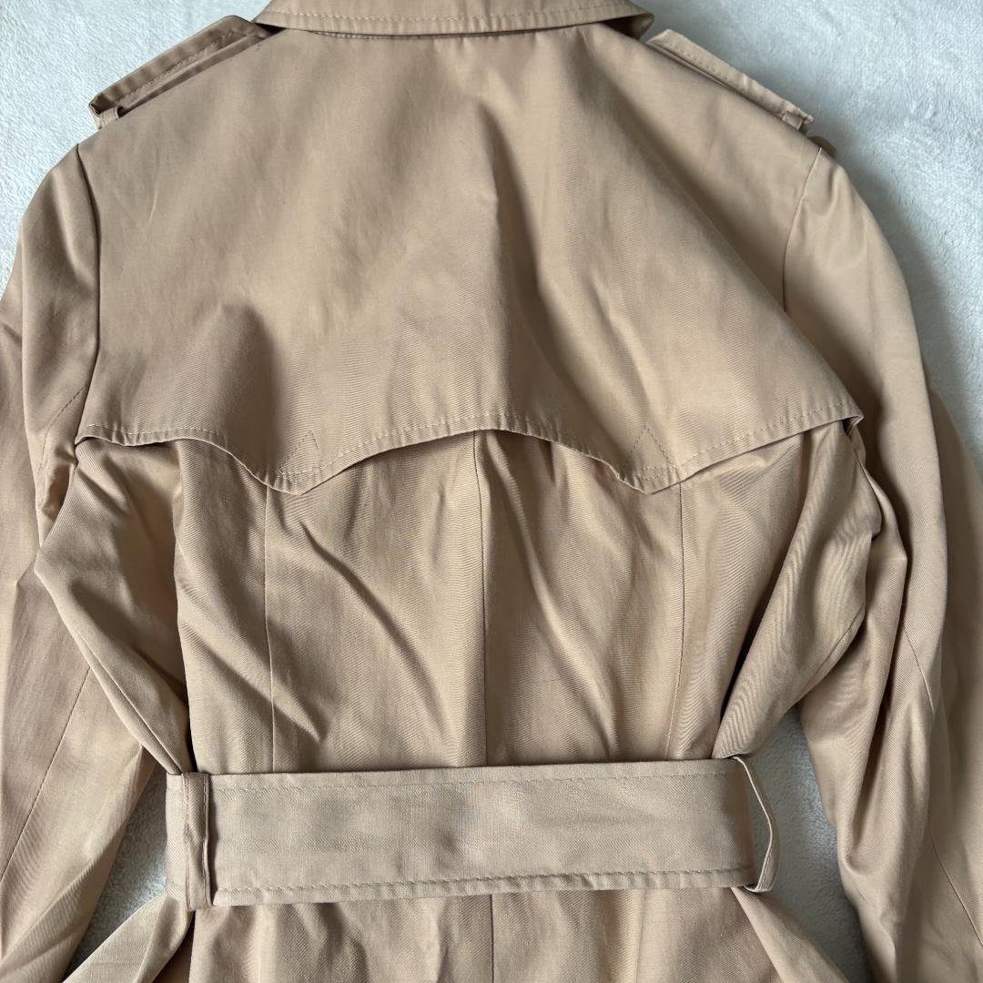 Lauren Ralph Lauren ベージュ トレンチコート　スカーフ柄