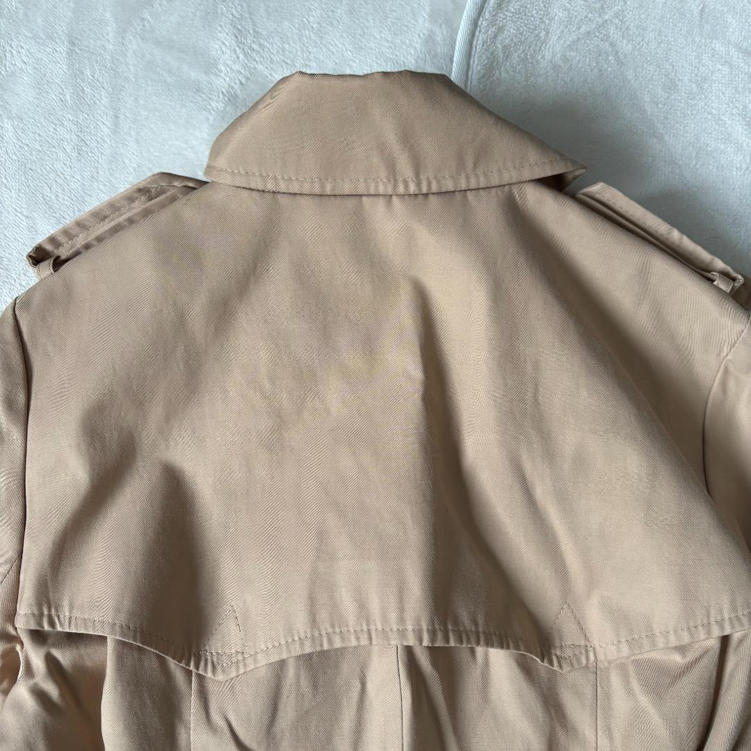 Lauren Ralph Lauren ベージュ トレンチコート　スカーフ柄