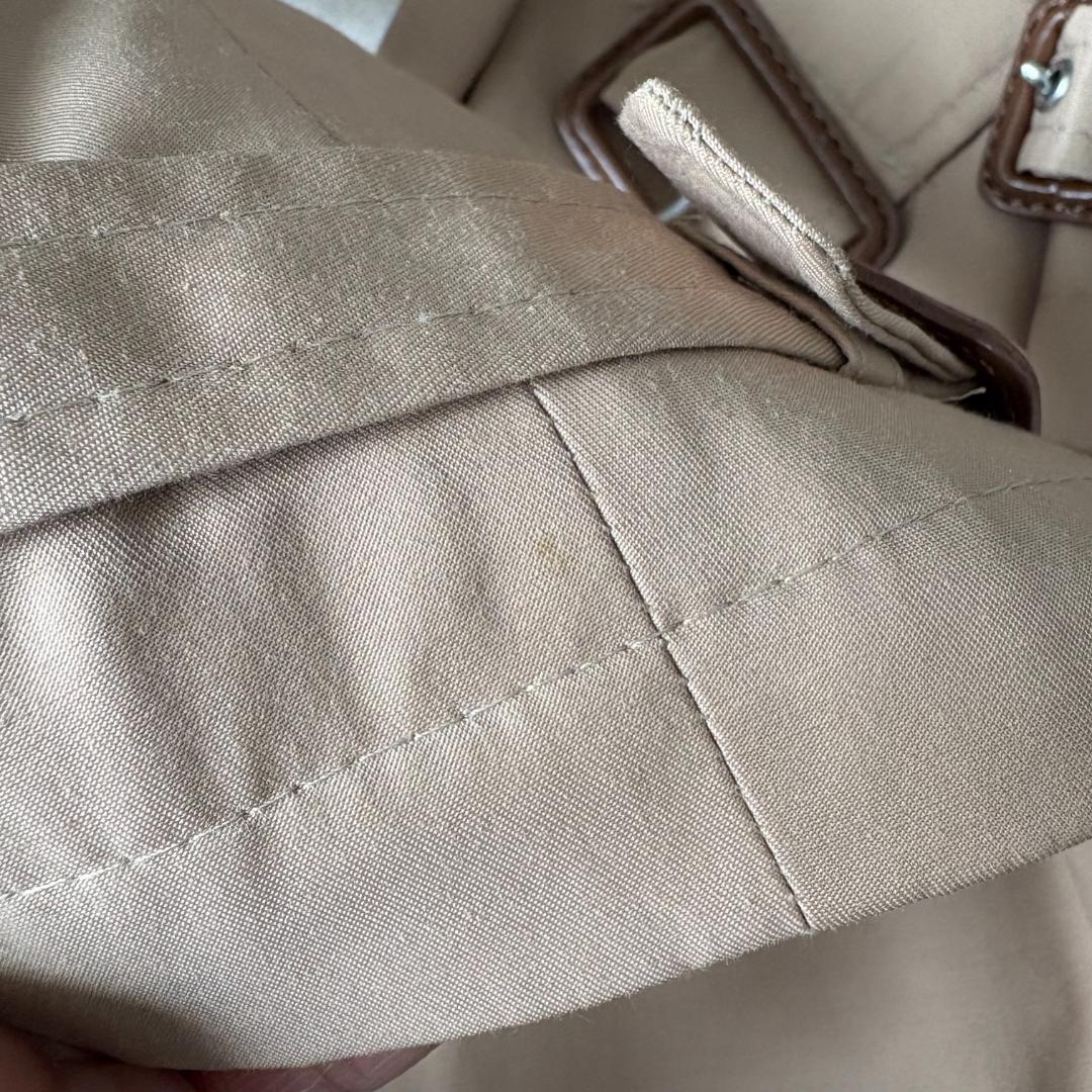Lauren Ralph Lauren ベージュ トレンチコート　スカーフ柄