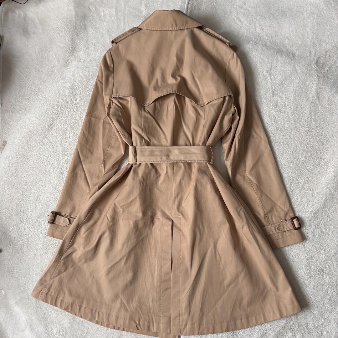 Lauren Ralph Lauren ベージュ トレンチコート　スカーフ柄
