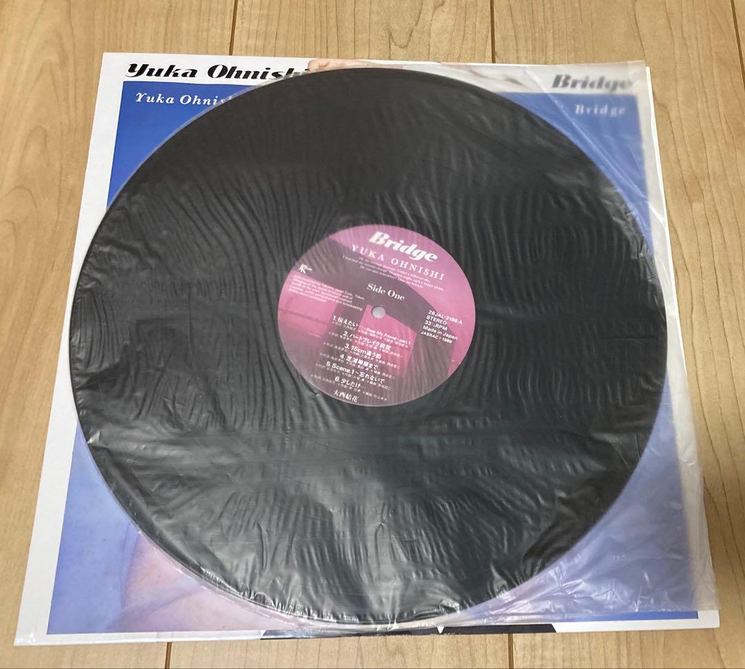 Yuka Ohnishi Bridge LPレコード 1989年　大西結花