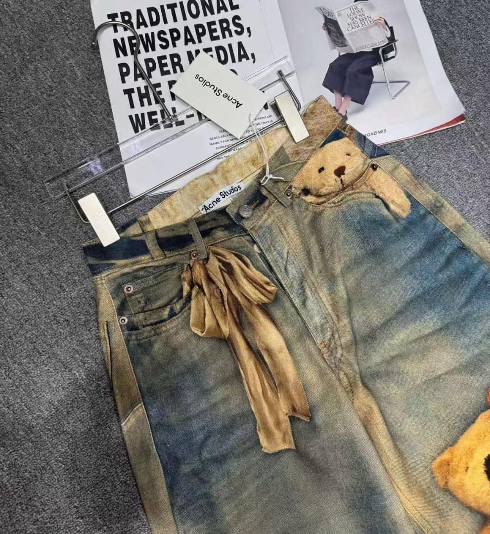 Acne Studios レディース デザインデニム ジーンズ Sサイズ