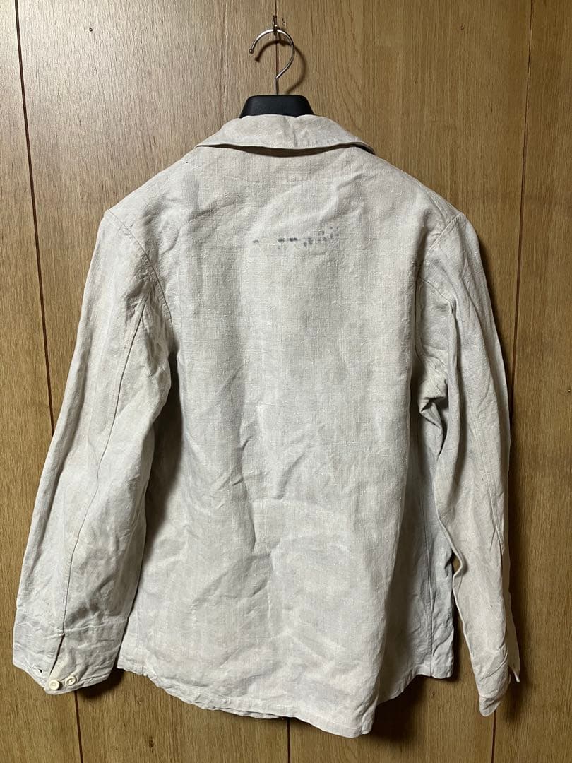 1930s フランス軍 リネンプルオーバー セーラー ショールカラー