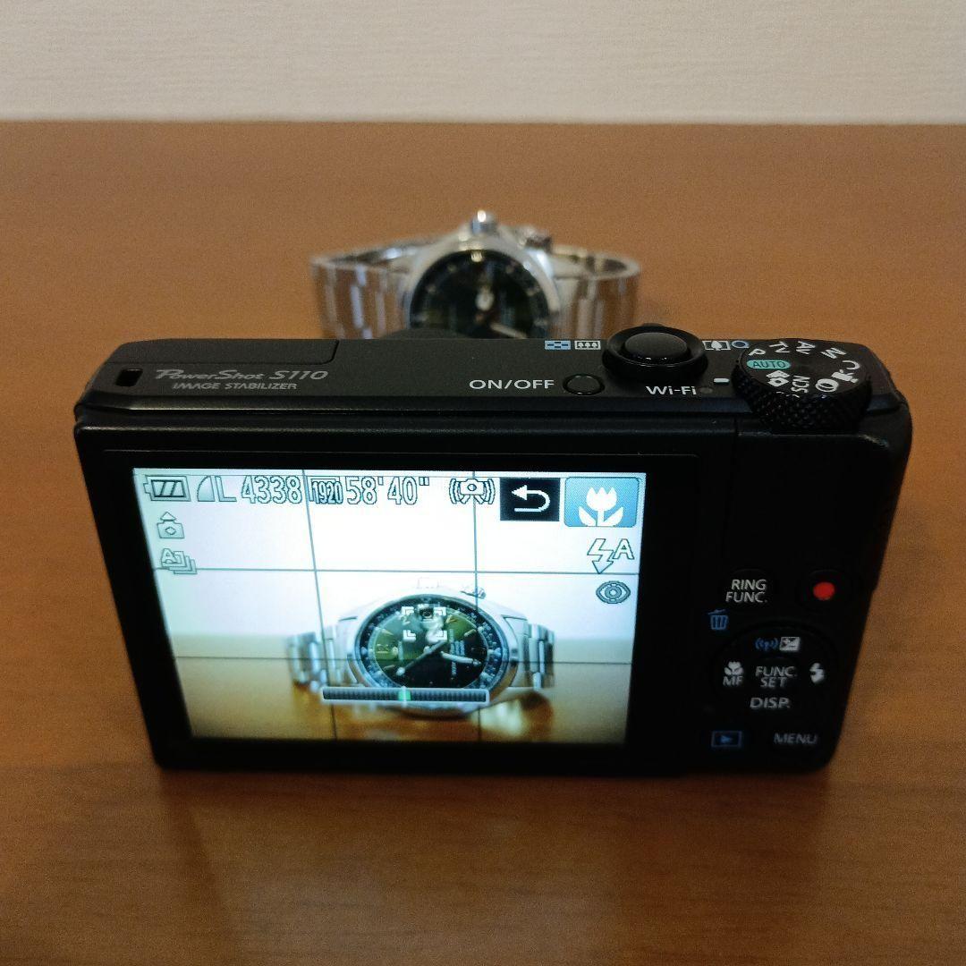 Canon PowerShot S110 デジタルカメラ Wi-Fi機能付き