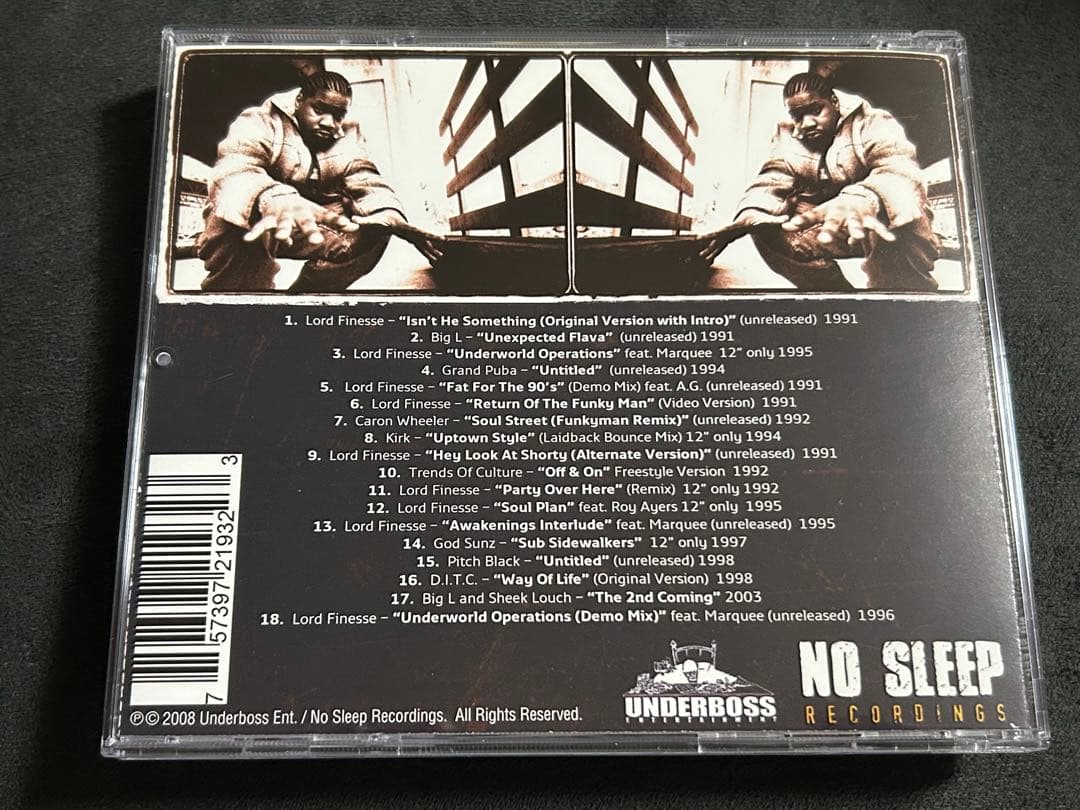 アングラ LORD FINESSE - RARE & UNRELEASED 2