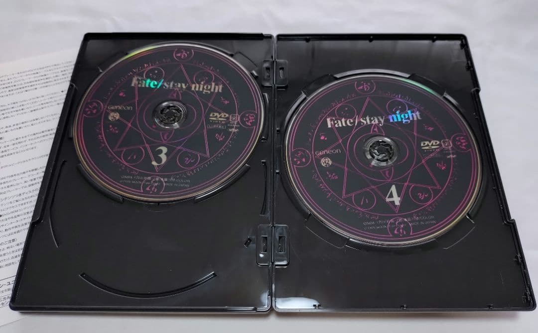 アニメ　Fate/stay night SET1 SET2 8枚組　限定生産版
