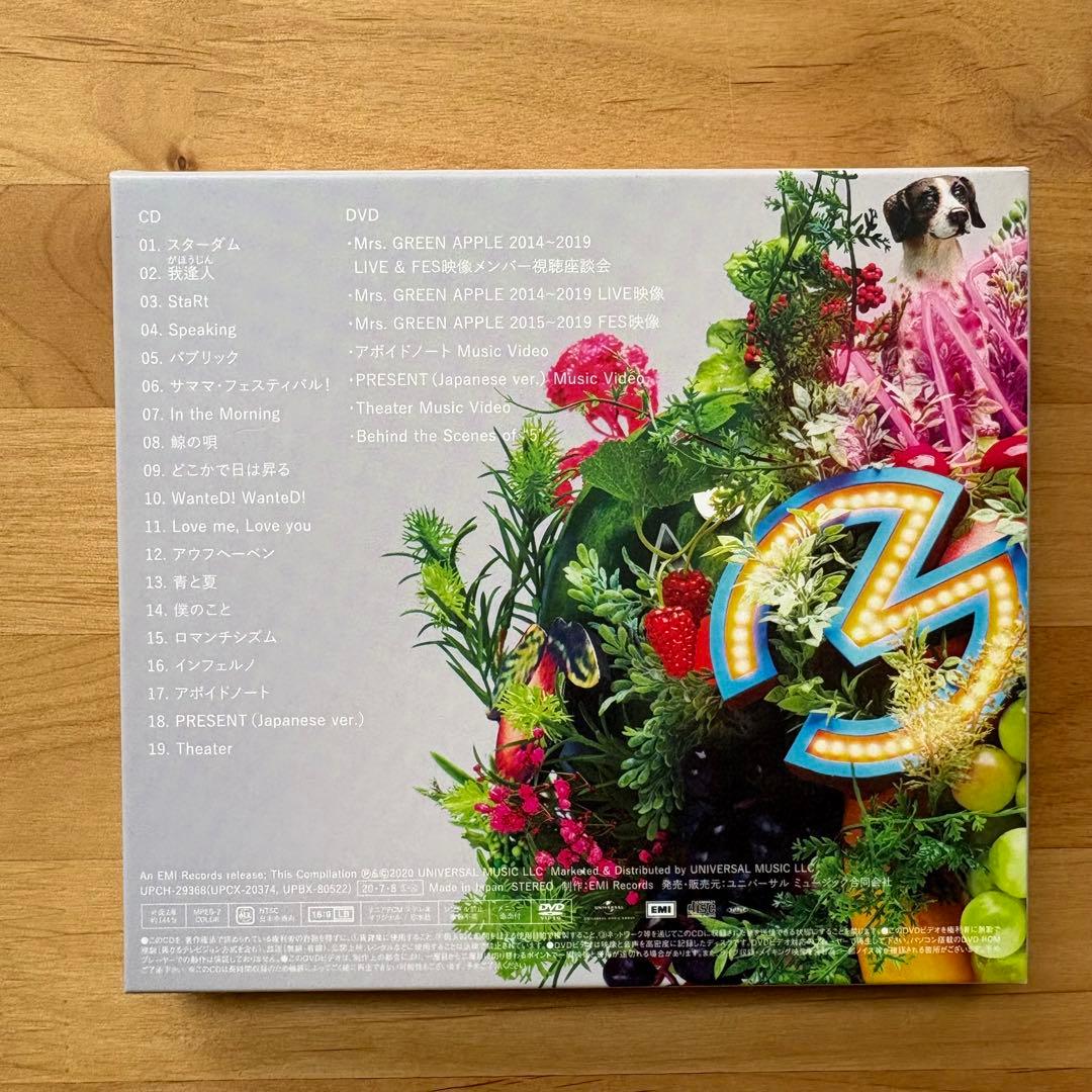 Mrs. GREEN APPLE アルバム 5 初回限定盤