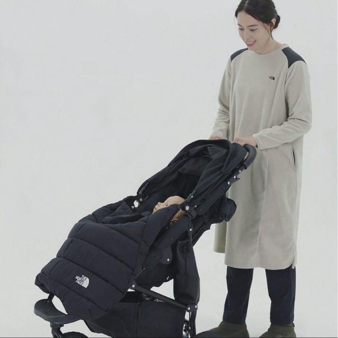 THE NORTH FACE NNB71901 ベビーシェルブランケット　黒