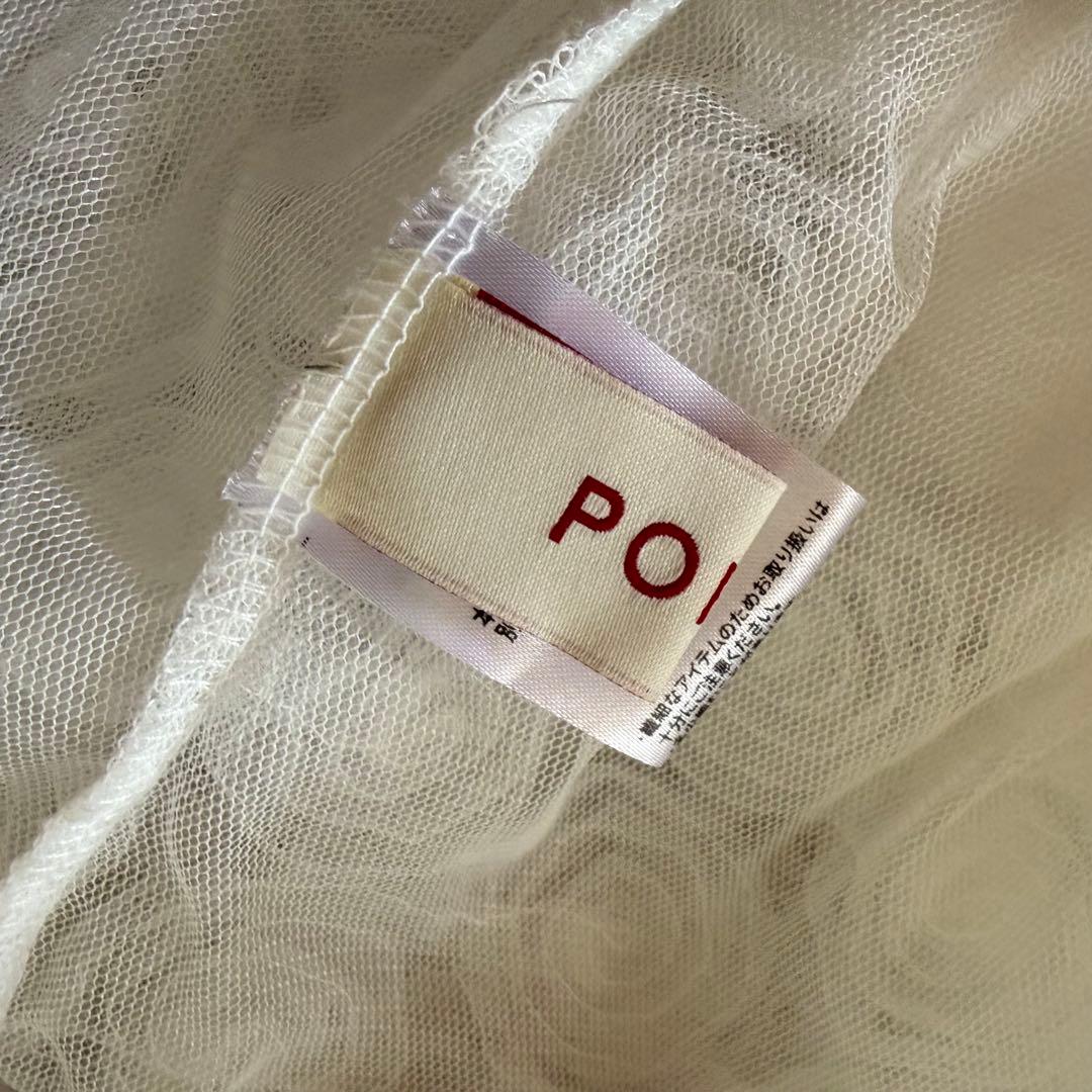 POPPY FLOWER BALLOON TULLE BOLERO あさぎーにょ
