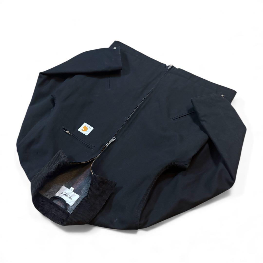 Carhartt wip デトロイトジャケット ダック 黒 カーハート M 美品