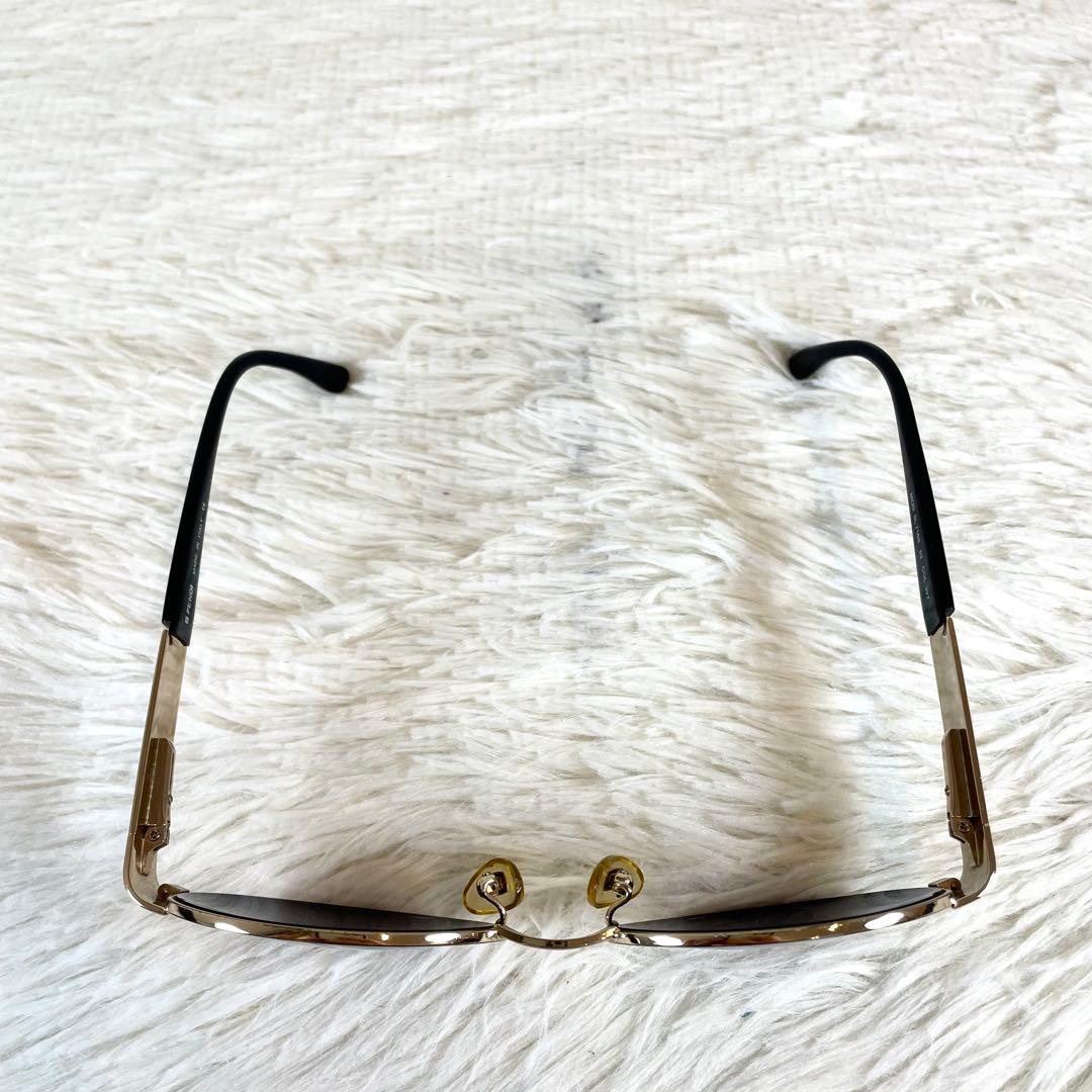 美品　FENDI　SL7169　ブラックレンズ　ブラック・ゴールドフレーム