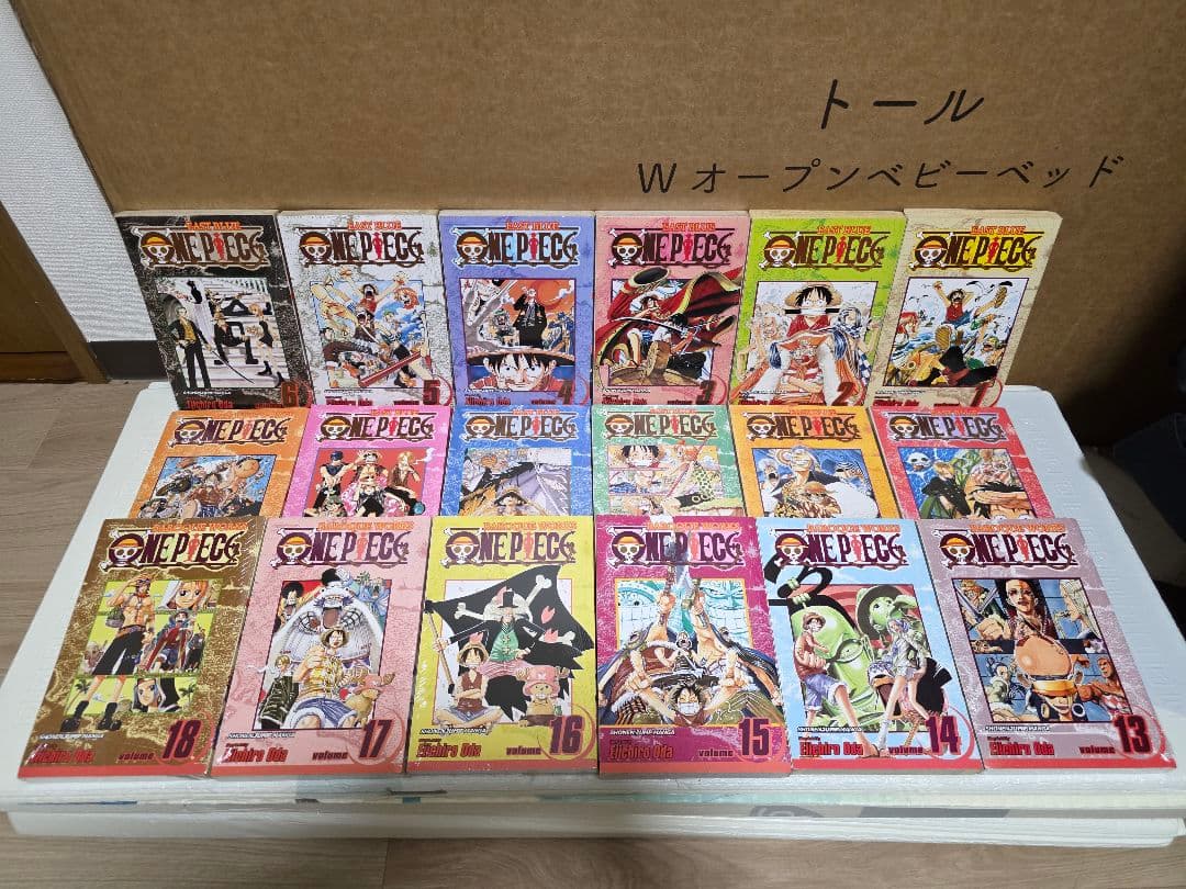 ONE PIECE ワンピース 英語版 洋書 1-61 巻