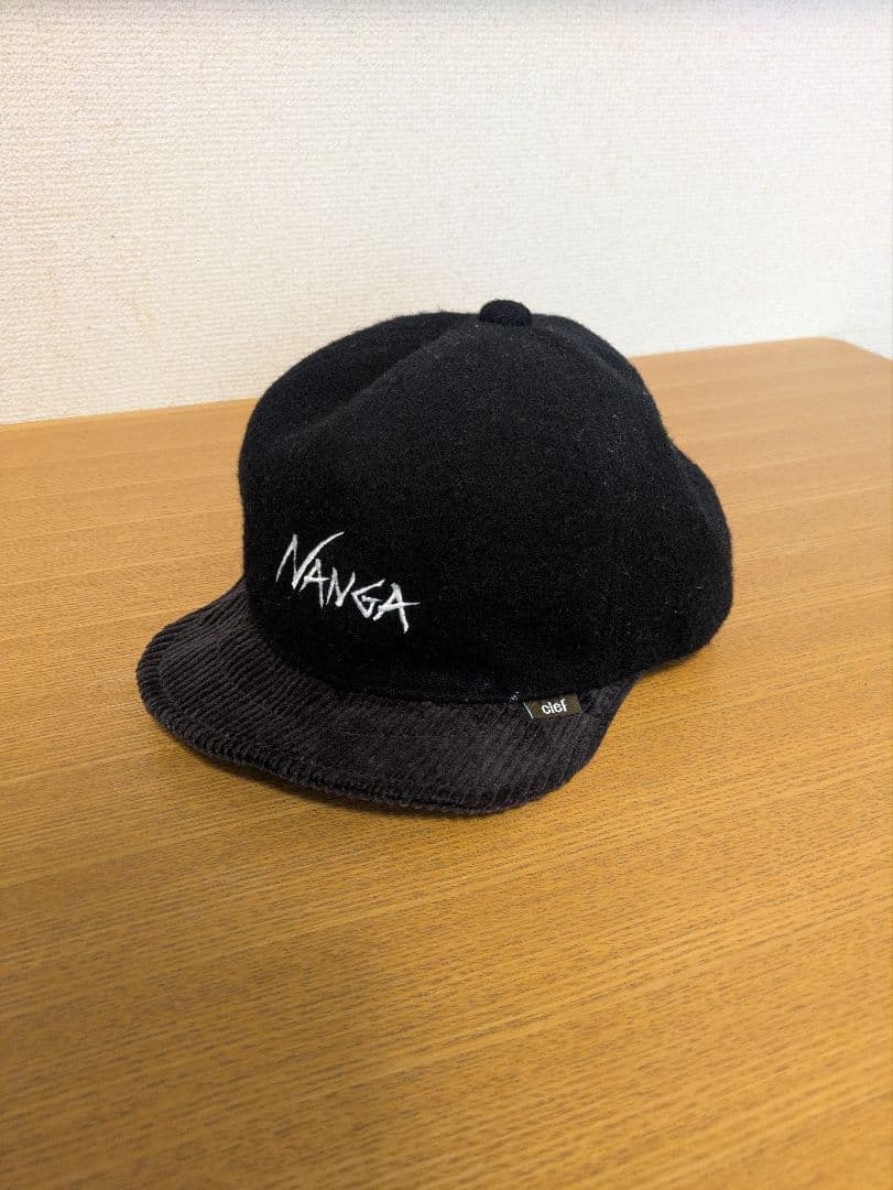 NANGA×Clef CORAL FLEECE WIRED B.CAP キャップ