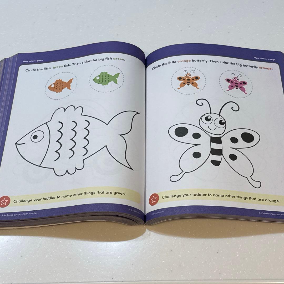 4冊セット　英語導入 ワークブック 幼児向け Toddler Workbook