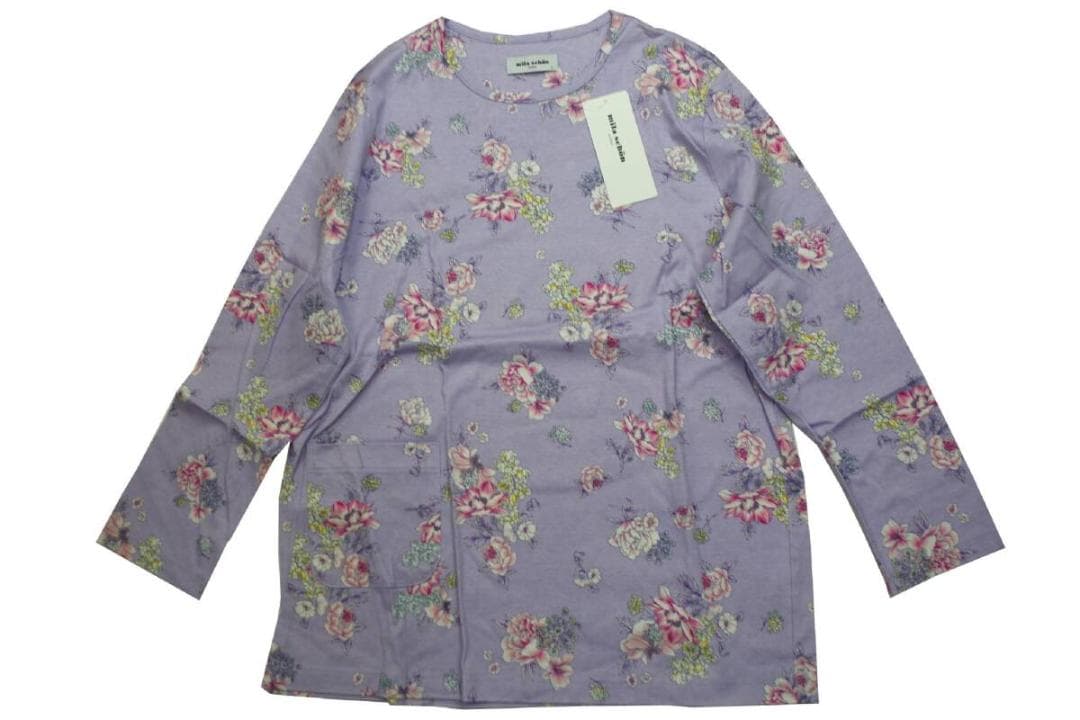 【新品】ミラショーンmila schon春秋物ニットパジャマ（L) B16