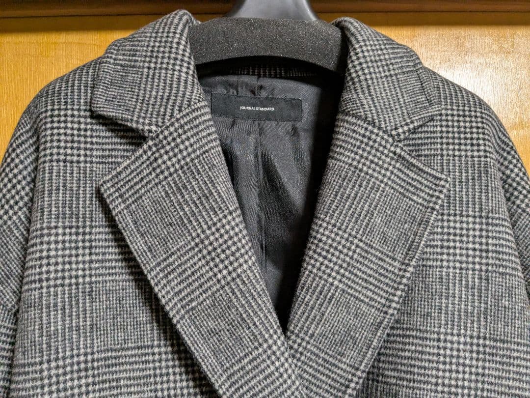 【JOURNAL STANDARD】スーパー140ビーバーテーラーコート 38