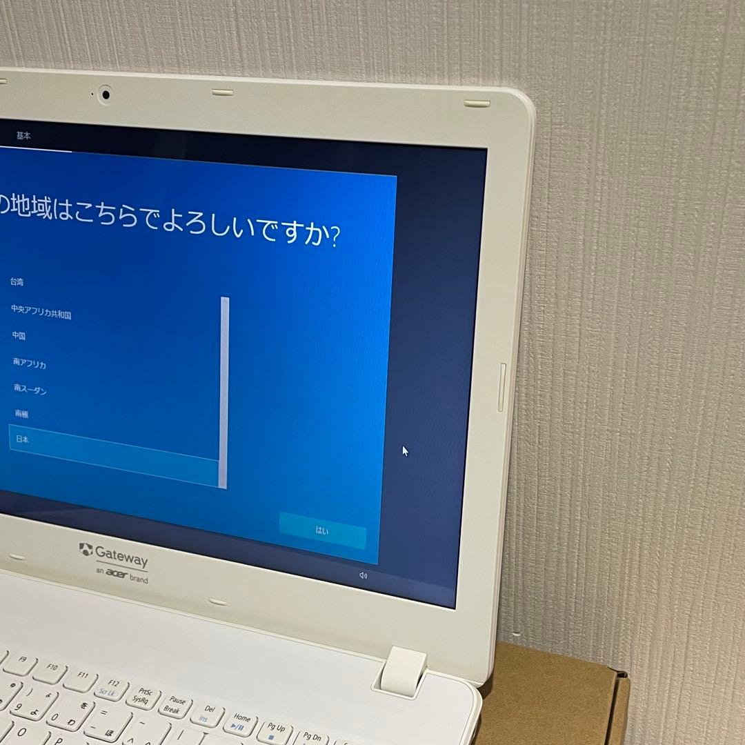 Gateway ノートパソコン NE NE574-S58G/F マーブルホワイト