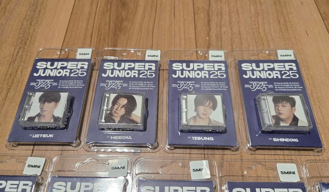 【新品未開封】SUPER JUNIOR 25 SMini Ver. 全9種セット