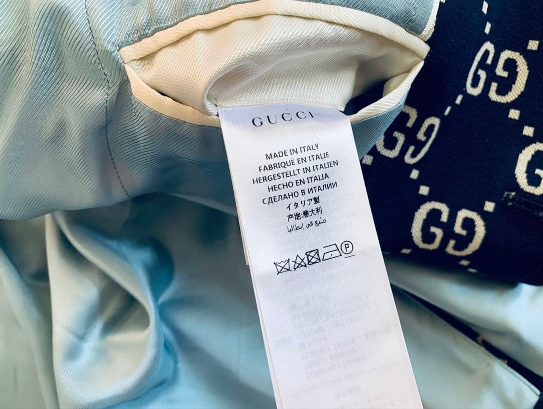 【専用】☆YF☆ ちゃちゃ丸 GUCCI グッチ ジャガード 総柄 テーラード