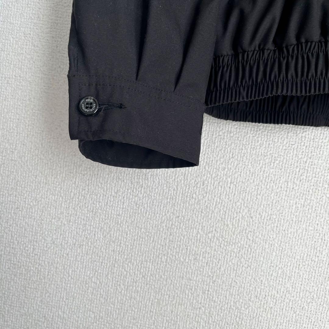 【極美品】ポロ ラルフローレン スイングトップ 黒 S ポニー刺繍 チンスト付