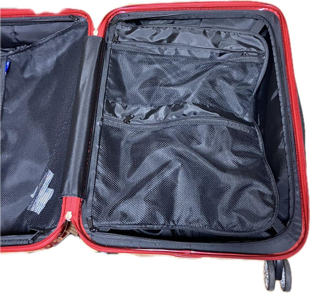 TRAVELIST トラベリスト　スーツケース　60〜70L 赤　中型　1
