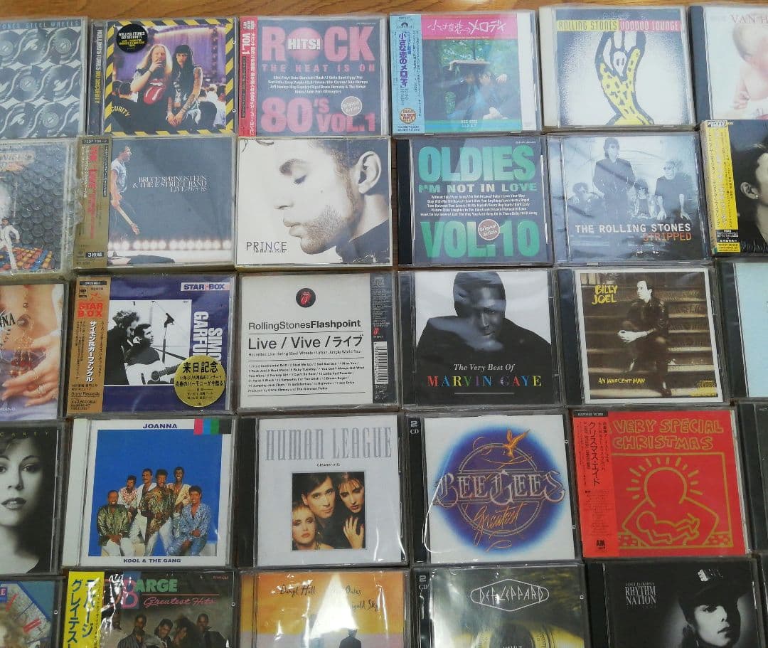 【まとめ売り】洋楽　アルバム ベスト版　80枚　70s~90s