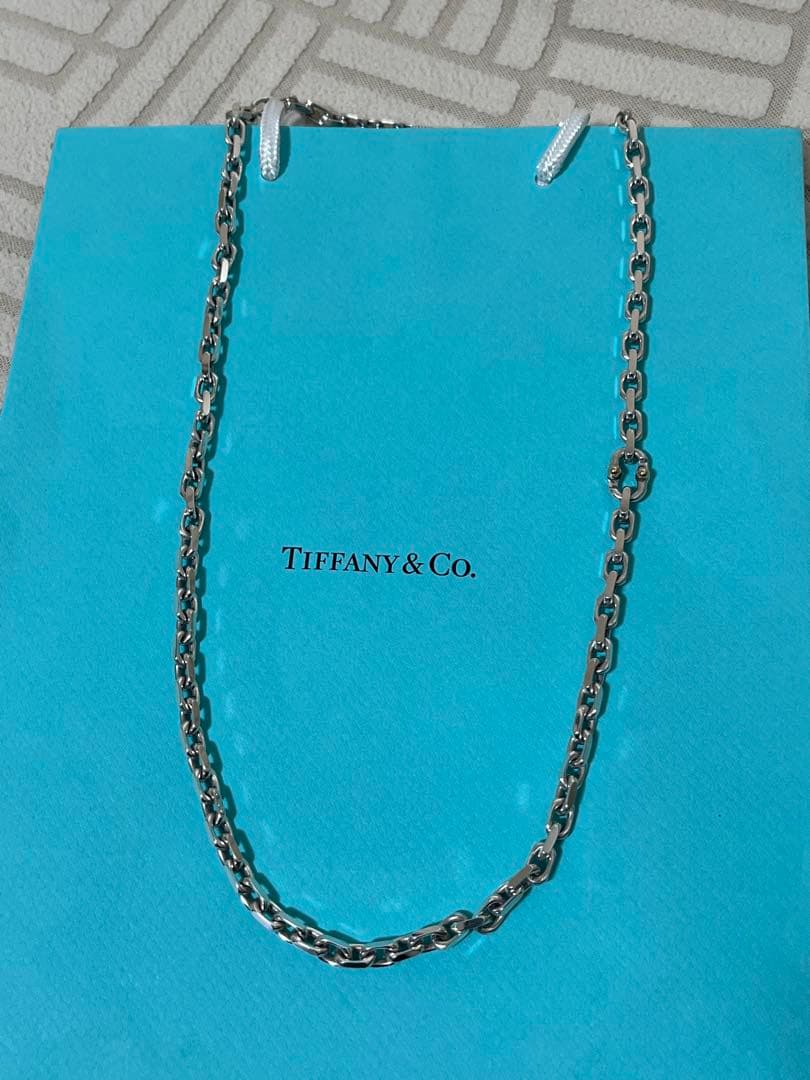 美品　ティファニー　メイカーズ　ナローチェーン　ネックレス　Tiffany