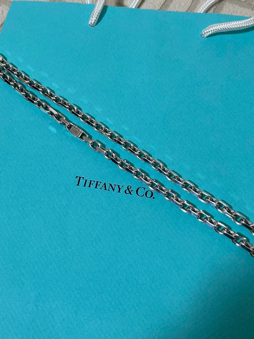美品　ティファニー　メイカーズ　ナローチェーン　ネックレス　Tiffany