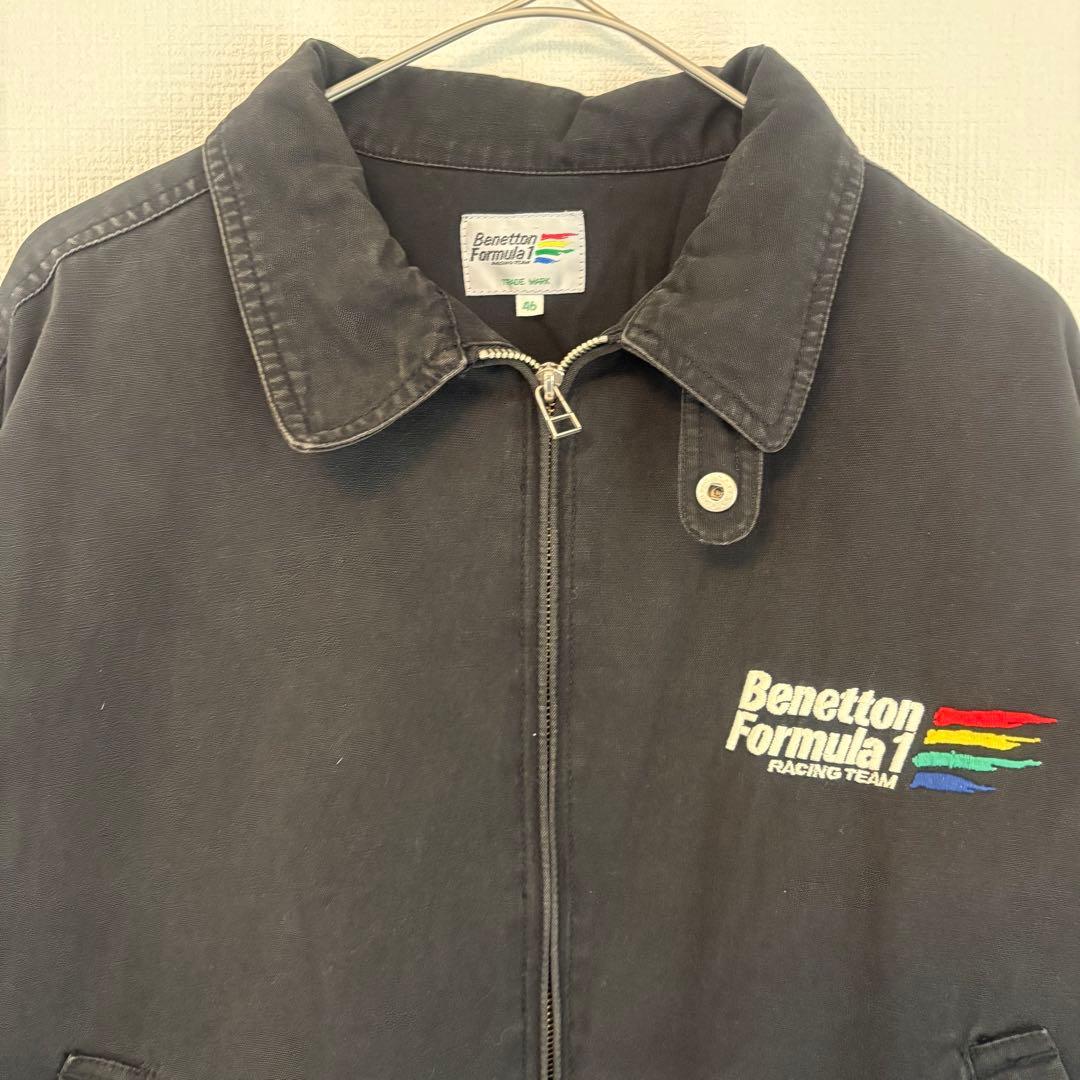 Benetton Formula 1 企業系 スイングトップ コットンブルゾン