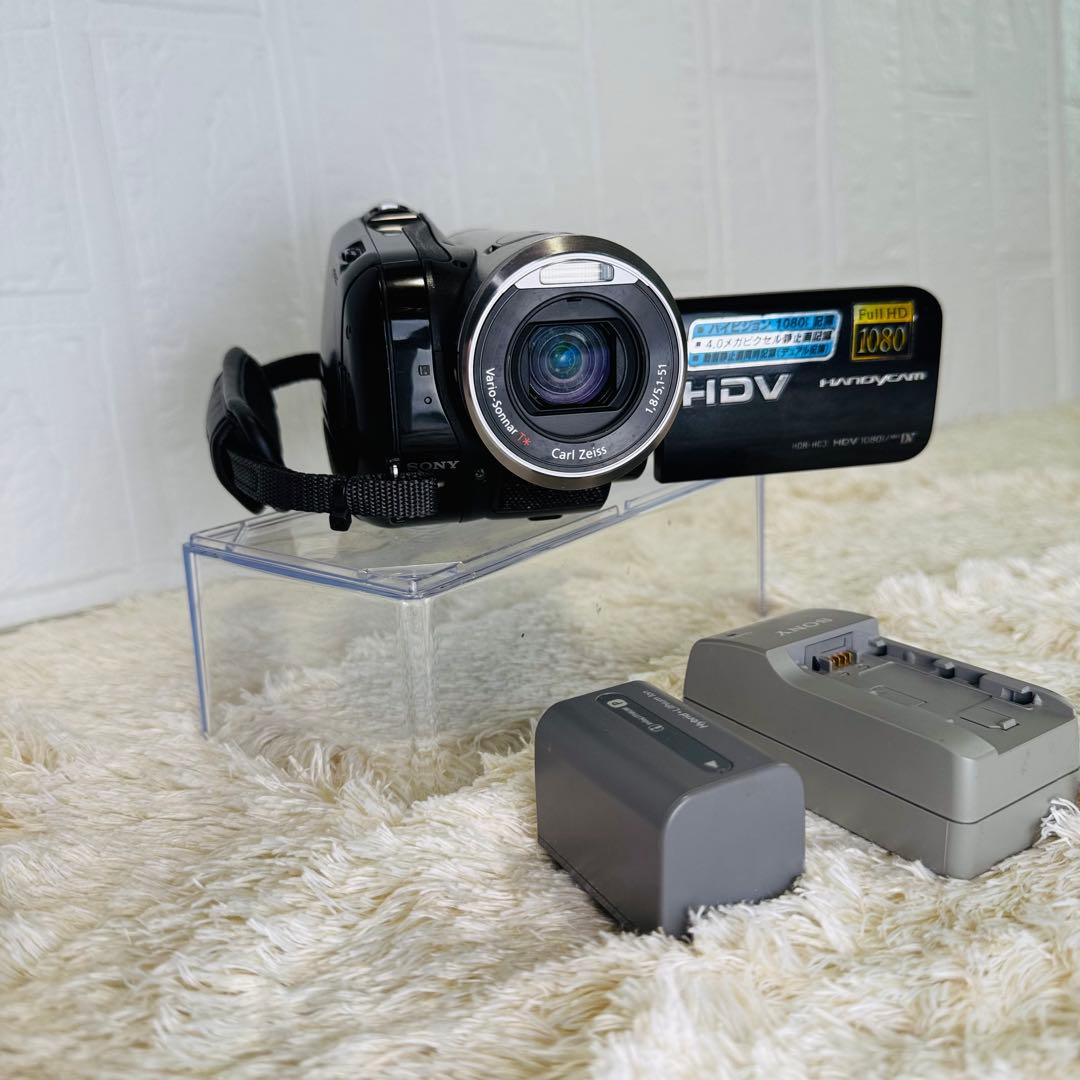 動作確認済 SONY HDR-HC3 ハイビジョン撮影再生 miniDVダビング