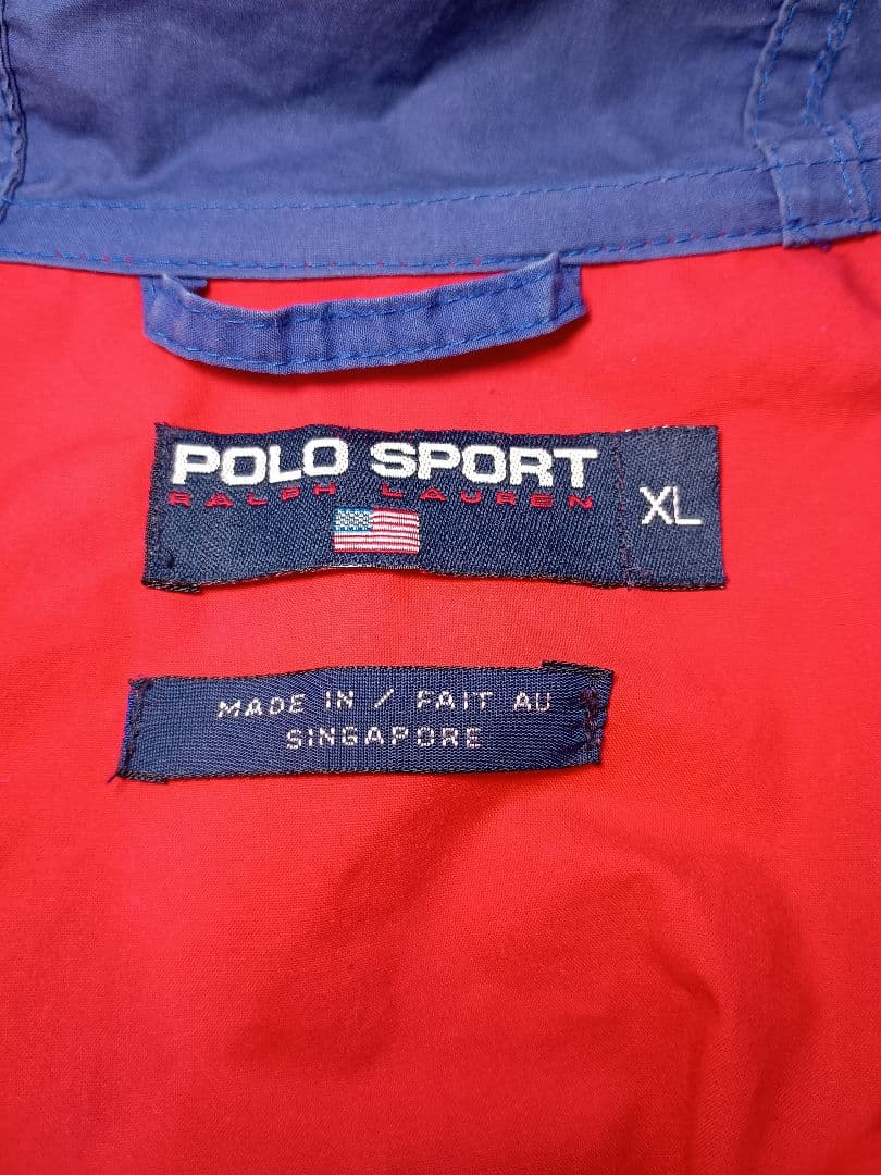 カ*マ様 POLO SPORT 90s オールドモデル コットン ジャケット メ