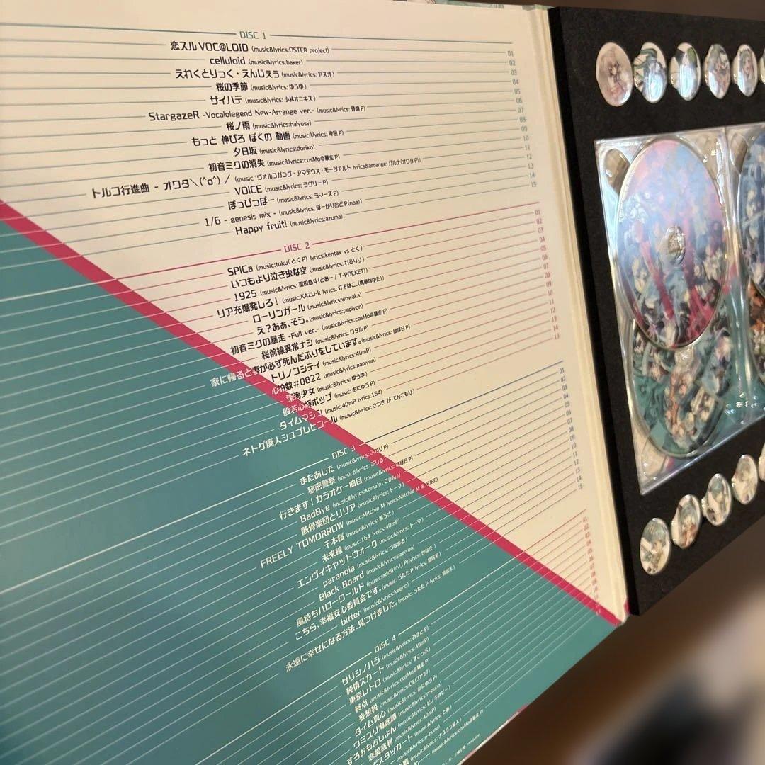 初音ミク Vocalohistory CD＋缶バッジセット　ボカロヒストリー