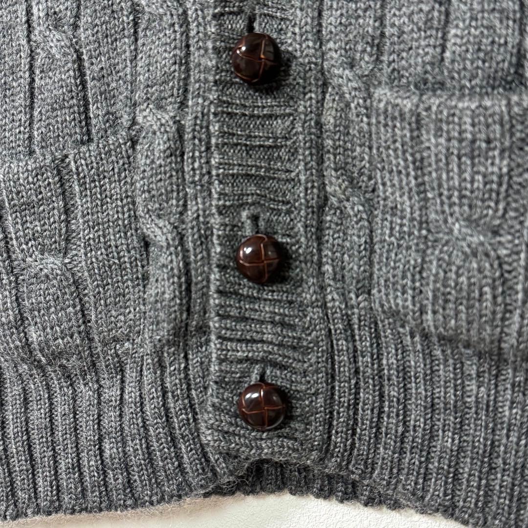 POLO RalphLauren ラルフローレン ウール ケーブルニット ベスト