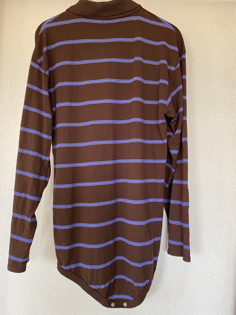 超人気TanC TOKYO STRIPEPOLO ROMPERS トップス