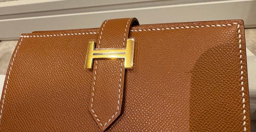 柴太郎 新品未使用 エルメス ベアンコンパクト K刻印 ゴールド