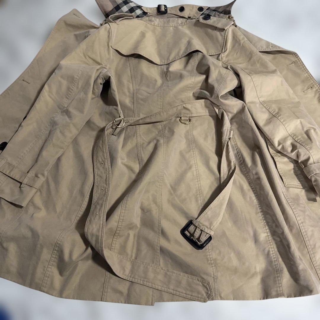 （希少）XXLサイズ 美品 BURBERRY BRITベージュ トレンチコート