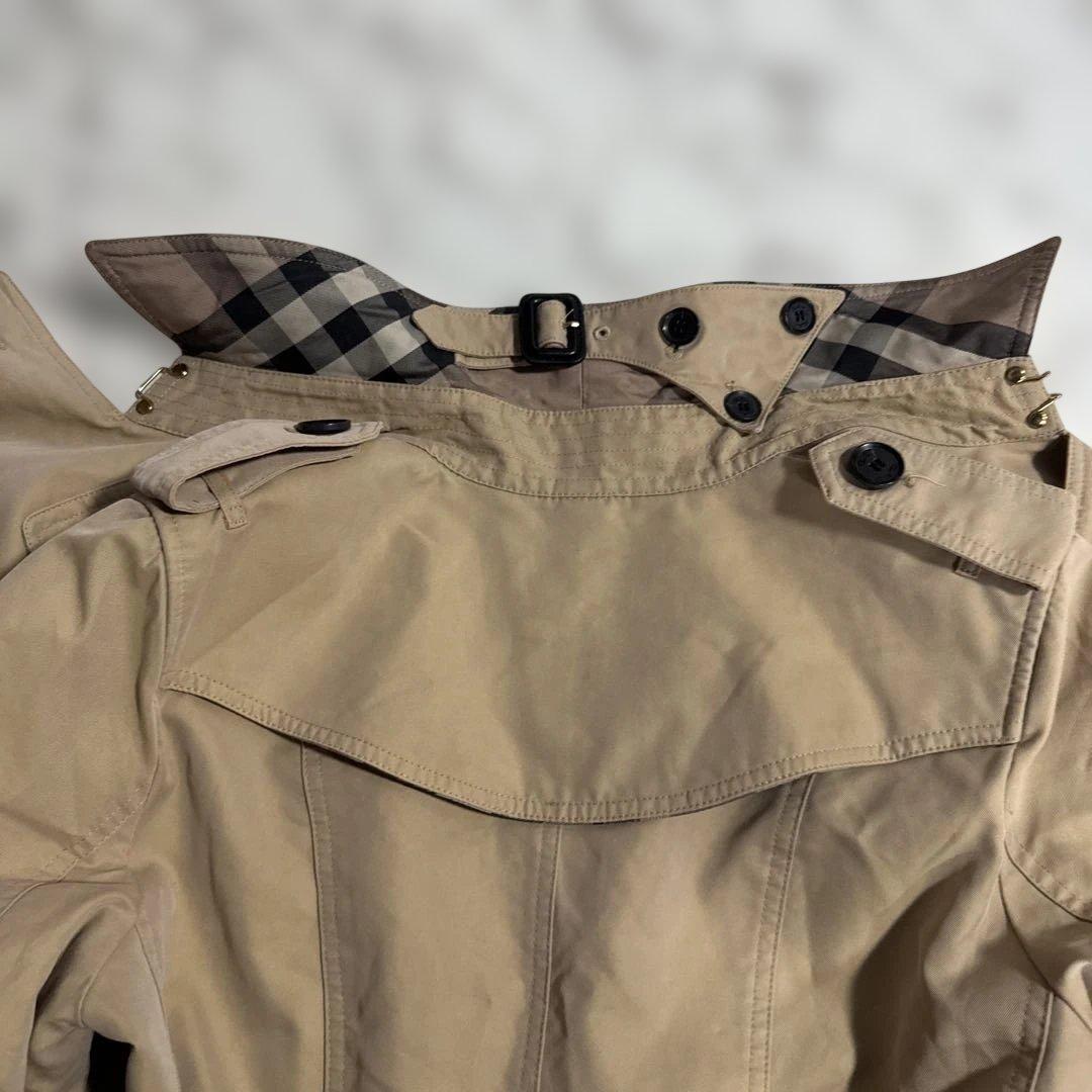 （希少）XXLサイズ 美品 BURBERRY BRITベージュ トレンチコート
